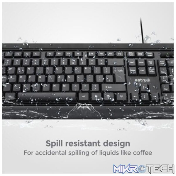 Wired USB Desktop Keyboard - KB170 - Image 4
